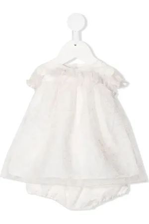 LA STUPENDERIA Ensemble robe-culotte à fleurs en dentelle