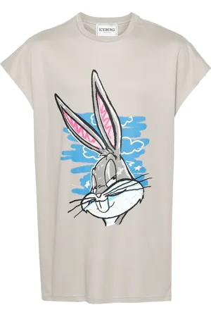 Iceberg T-shirt en coton à imprimé graphique