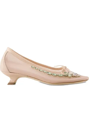 Simone Rocha Escarpins à ornements en cristal 30 mm