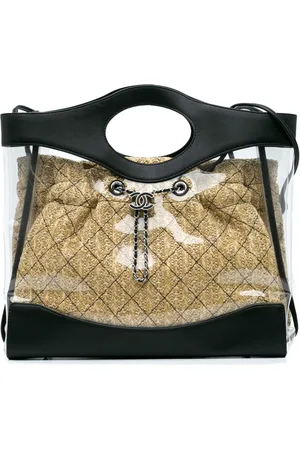 CHANEL Sac à bandoulière Shopping PVC and Calfskin 31 (2019)