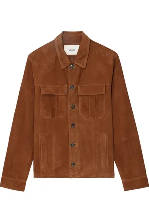 Zadig & Voltaire Veste en daim à boutonnière