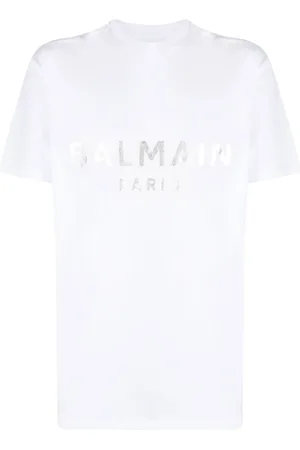 Balmain T-shirt à logo imprimé