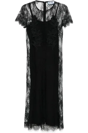 Blugirl Robe mi-longue en dentelle