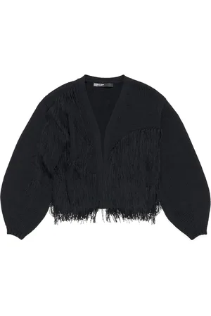 Bimba y Lola Cardigan à franges