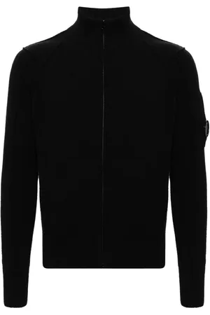 C.P. Company Cardigan zippé à détail de lentille