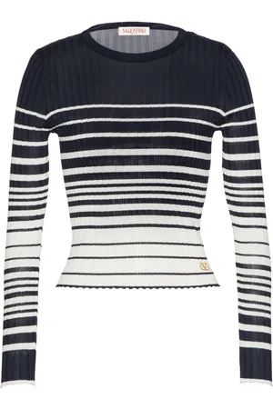 VALENTINO GARAVANI Pull en maille à rayures