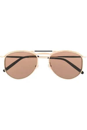 MATSUDA Lunettes de soleil à monture ronde