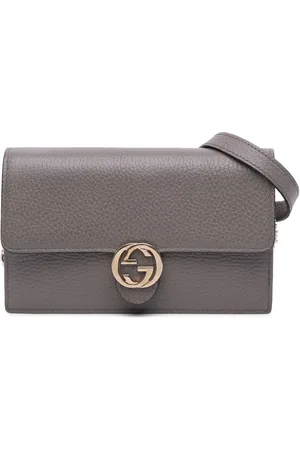 Gucci Portefeuille Dollar à bride en chaîne (2000-2015)