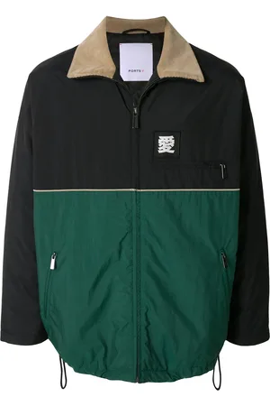 Ports V Veste à empiècements contrastants