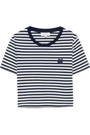 Maison Kitsuné T-shirt à patch logo