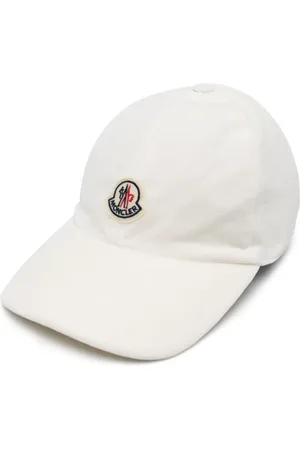 Moncler Casquette en coton à logo appliqué