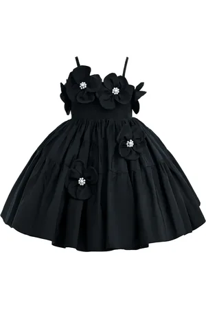 Mimi Tutu Robe en soie à détail de fleur