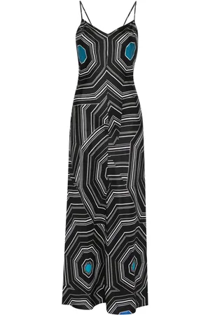 Sandro X Louise Bourgeois robe à imprimé graphique