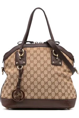 Gucci Sac à bandoulière en toile GG Charm Dome (2016-2024)