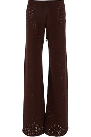 FISICO Pantalon à coupe droite