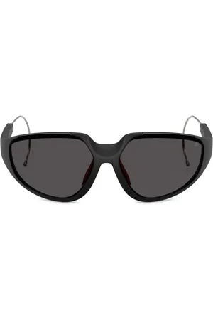 Moncler Lunettes de soleil à logo imprimé