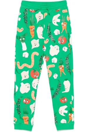Stella McCartney Pantalon de jogging à imprimé façon illustration