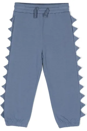 Stella McCartney Pantalon de jogging à appliqués crantés