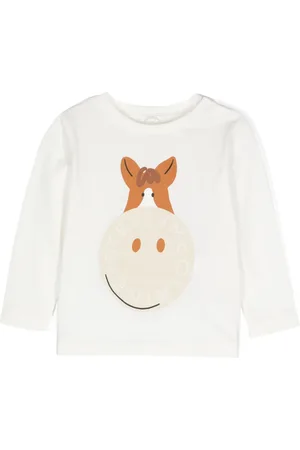 Stella McCartney T-shirt en coton à imprimé graphique