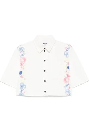Msgm Chemise en jean