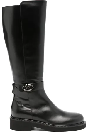 VALENTINO GARAVANI Bottines en cuir 45 mm