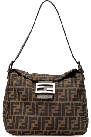 Fendi Sac porté épaule Double Flap Zucca (années 1900)