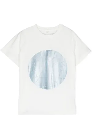 Stella McCartney T-shirt Circular Logo Disc en coton