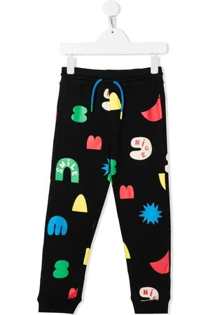 Stella McCartney Pantalon de jogging à imprimé abstrait