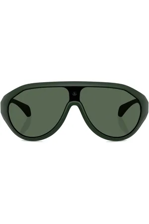 Moncler Lunettes de soleil à logo imprimé
