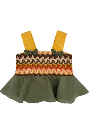 LA STUPENDERIA Haut à design multicolore