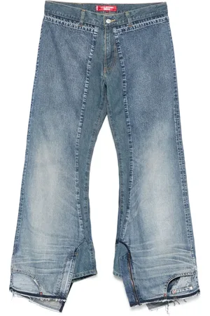 JUNYA WATANABE Jean droit à empiècements