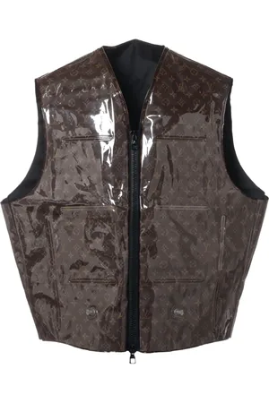 LOUIS VUITTON Veste sans manche monogrammée (2020)
