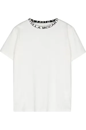 Stella McCartney T-shirt à logo brodé