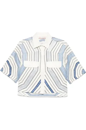 Sandro X Louise Bourgeois chemise à rayures