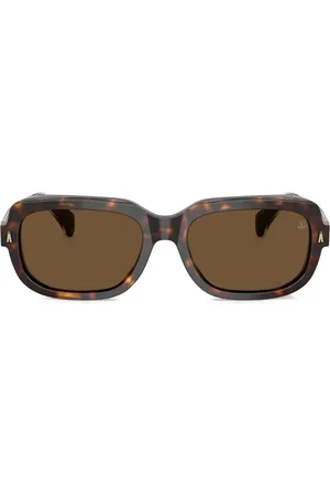 Moncler Lunettes de soleil à logo imprimé