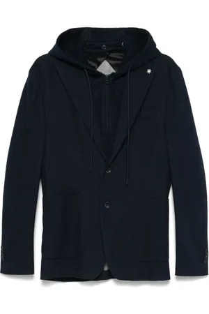 Manuel Ritz Blazer en piqué à capuche