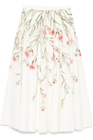 Giambattista Valli Jupe longue à fleurs