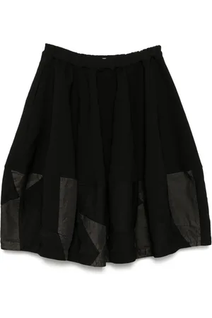 Comme des Garçons Jupe mi-longue à imprimé patchwork