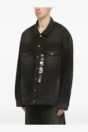 Balenciaga Veste en jean à poches poitrine