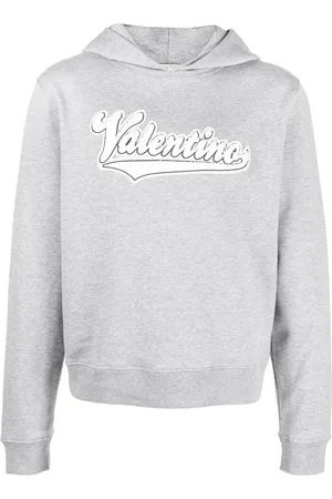 VALENTINO GARAVANI Hoodie à patch logo brodé