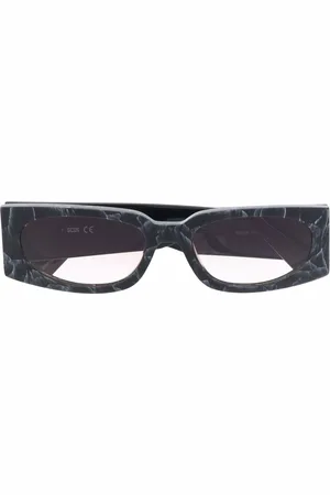 GCDS Lunettes de soleil à monture rectangulaire