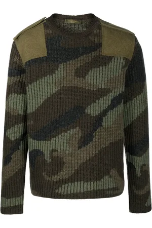 VALENTINO GARAVANI Pull nervuré à empiècements