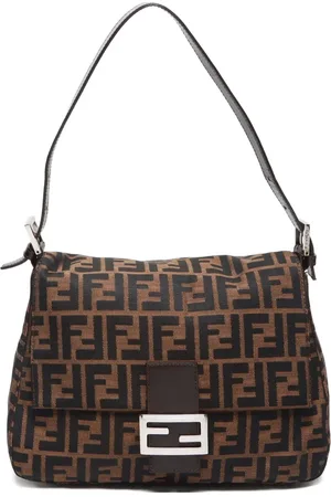 Fendi Sac porté épaule Mamma Baguette à motif Zucca (années 1990-2010)