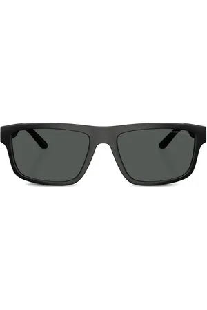 Emporio Armani Lunettes de soleil à logo imprimé