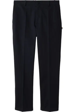 Burberry Pantalon à logo EKD brodé