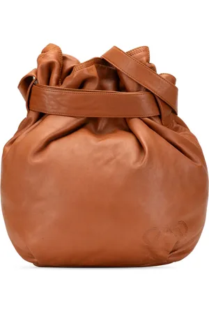 Loewe Sac seau Anagram en cuir Nappa 20e siècle