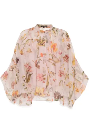BIYAN Blouse froncée à manches longues