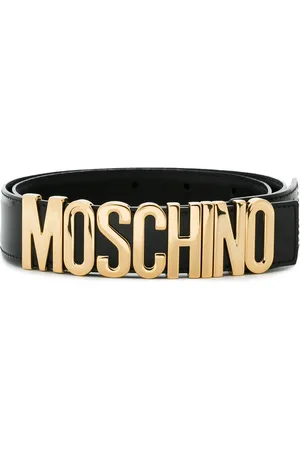 Moschino Ceinture à plaque logo