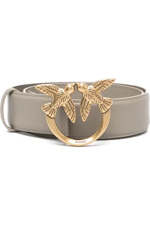 Pinko Ceinture en cuir à boucle Love Birds