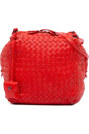 Bottega Veneta Sac porté épaule Cube en cuir Nappa Intrecciato (2012-2024)